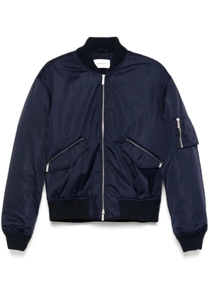 Ferragamo zip-up bomber jacket - Blue