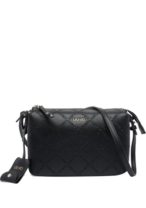 LIU JO logo-plaque cross body bag - Black