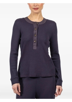 Xirena buttoned long-sleeved T-shirt - Grey