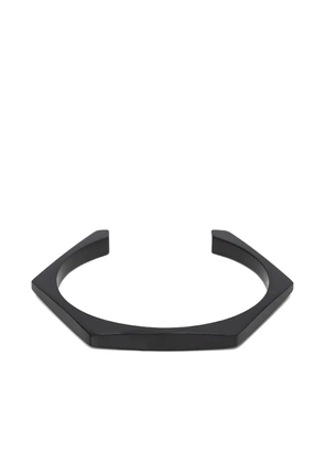 Armani Exchange geometric-shaped bracelet - Black