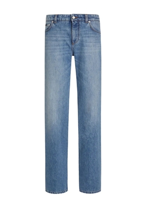 Dolce & Gabbana logo-plaque jeans - Blue