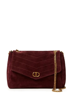 TWINSET Dreamy quilted chain shoulder bag - Red