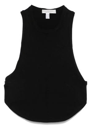 Philosophy Di Lorenzo Serafini open-back crop top - Black