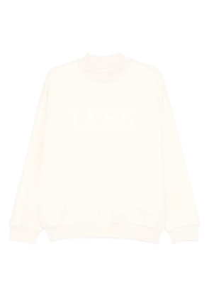 LESS logo-embossed sweatshirt - 110