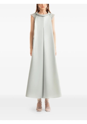 Gemy Maalouf short-sleeves midi dress - Green