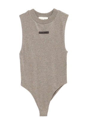 FEAR OF GOD ESSENTIALS logo-plaque bodysuit - Grey