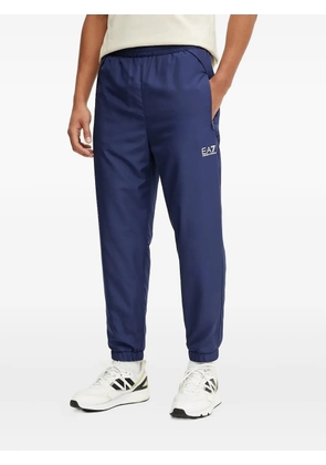 Ea7 Emporio Armani elasticated-waistband track pants - Blue