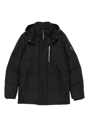 Moose Knuckles hooded puffer jacket - Black