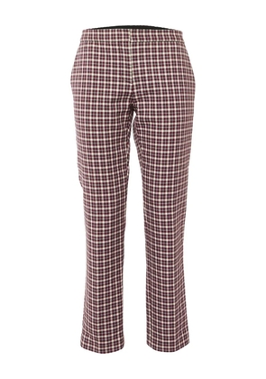 Burberry Pre-Owned checked trousers - Red