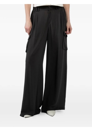 Jacob Lee Cassandre cargo-pocket trousers - Black