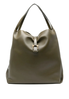Ferragamo leather shoulder bag - Green