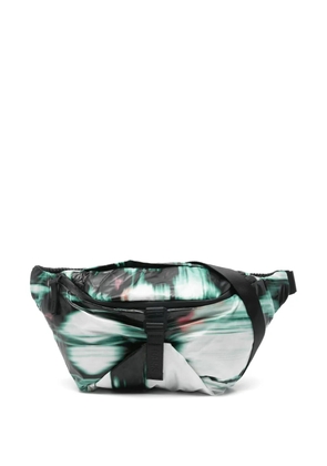 Rains large Sibu Bum print shoulder bag - White