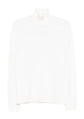 DONDUP turtleneck wool sweater - White