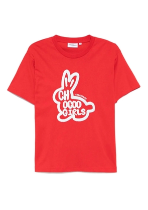 CHOCOOLATE graphic-print T-shirt - Red