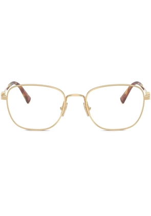 Miu Miu Eyewear square-frame glasses - Gold