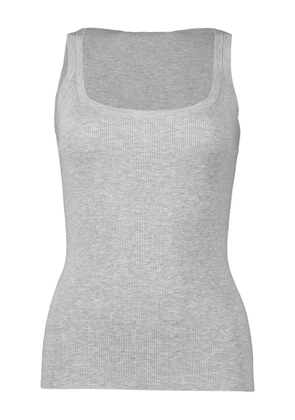 Michael Kors Collection ribbed tank top - Grey