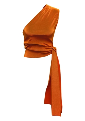 Maccapani The Wrap sleeveless top - Orange