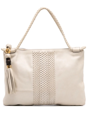 Gucci Pre-Owned 2016-2025 Leather Handmade tote bag - White