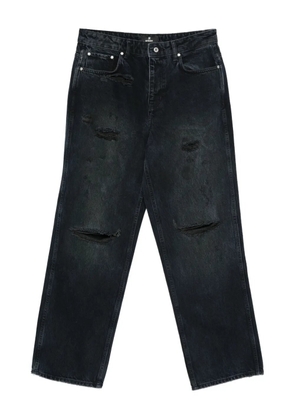 Represent ripped-detail jeans - Black