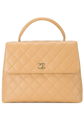 CHANEL Pre-Owned quilted tote - Brown