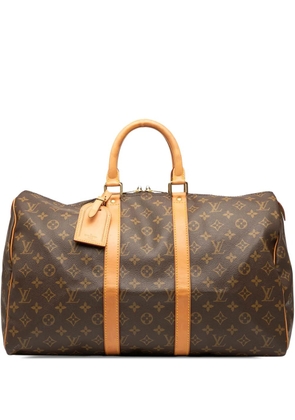 Louis Vuitton Pre-Owned 1991 Monogram Keepall 45 travel bag - Brown