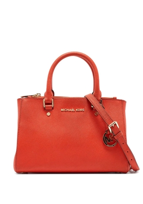 Michael Kors Vintage Sutton saffiano leather tote bag - Red