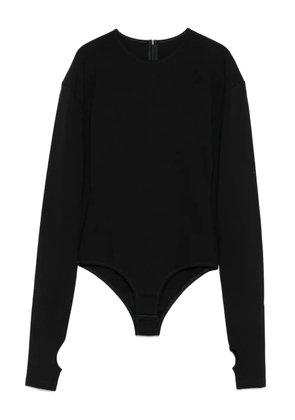 MM6 Maison Margiela long-sleeve bodysuit - Black