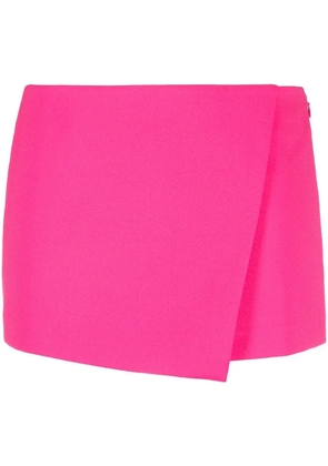 THE ANDAMANE wrap mini skirt - Pink