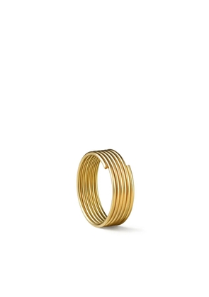 Shihara 18kt yellow gold Stack Hoop 02 earring