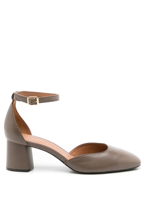 Sarah Chofakian 55mm Florence pumps - Brown