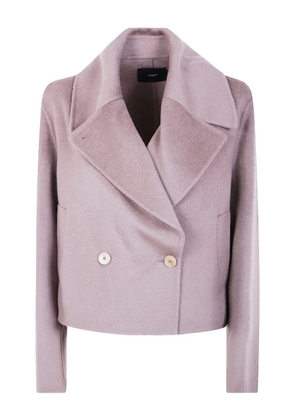 JOSEPH double-breasted wool jacket - Neutrals