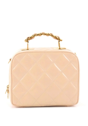 CHANEL Pre-Owned 1991 mini vanity bag - Neutrals