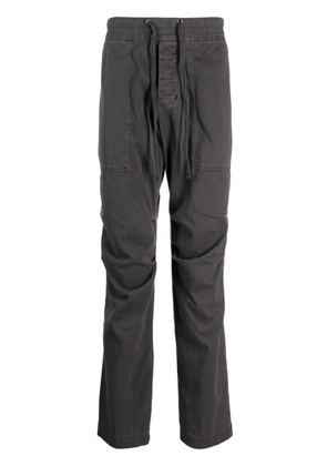 James Perse drawstring straight-leg trousers - Grey