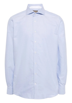 N.Peal Cannes flannel shirt - Blue