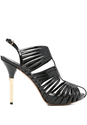 Louis Vuitton Pre-Owned 2010 115mm Marbella sandals - Black