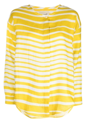 Bambah striped linen shirt - Yellow