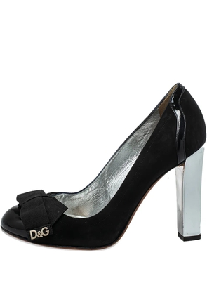 Dolce & Gabbana Pre-Owned 95mm bow-detail pumps - Black