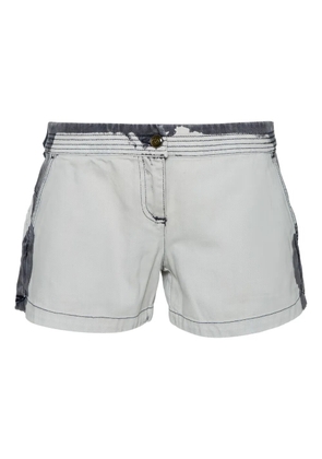 Alexander McQueen Pre-Owned 2024 cut-out shorts - Grey