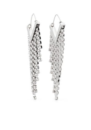 ISABEL MARANT Melting drop earrings - Silver