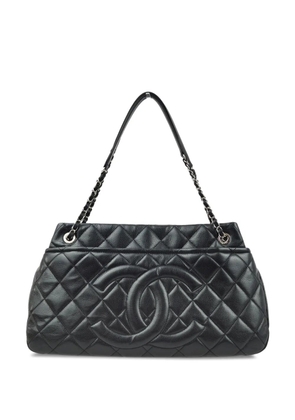 CHANEL Pre-Owned 2014 CC diamond-quilted shoulder bag - Black