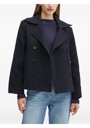 The Kooples double-breasted coat - Blue