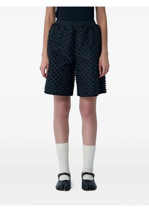 Cecilie Bahnsen Bruno elasticated-waistband shorts - Black