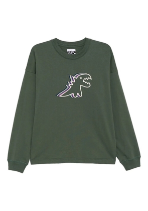 SPORT b. by agnès b. Dino-embroidered T-shirt - Green