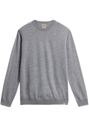 Woolrich logo-tag knitted jumper - Grey