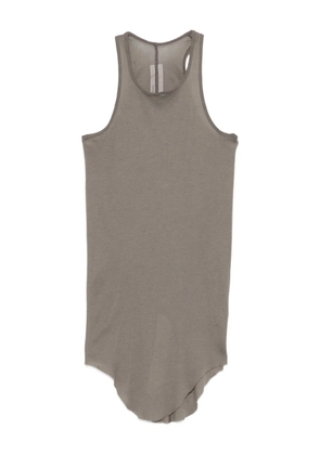 Rick Owens asymmetric tank top - Grey