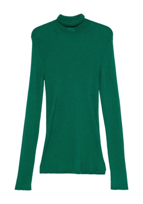 Lanvin roll-neck ribbed sweater - Green