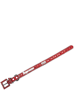 Supreme B.B. Simon studded dog collar - Red