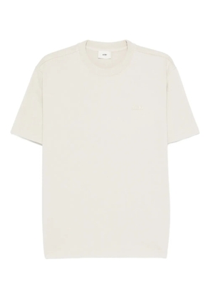 Autry logo-embroidered T-shirt - Neutrals