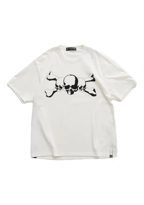 Mastermind Japan Asura skull-print T-shirt - White