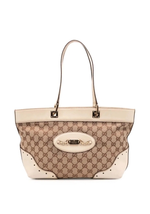 Gucci Pre-Owned 2000-2015 GG Canvas Punch tote bag - Brown